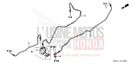 DOSIERUNGSSTEUERUNG VENTIL (XL1000V) XL1000V4 de 2004